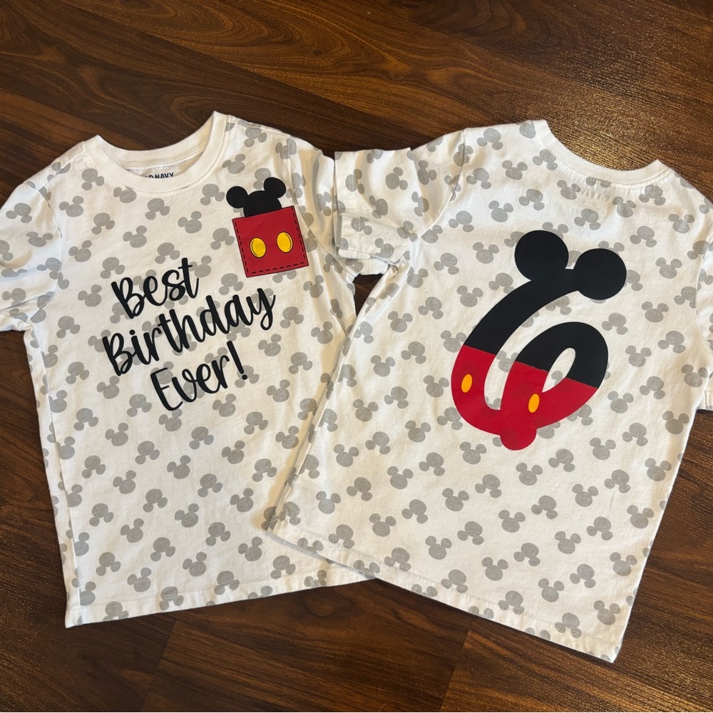 Old Navy Disney 6th Birthday T-Shirt
